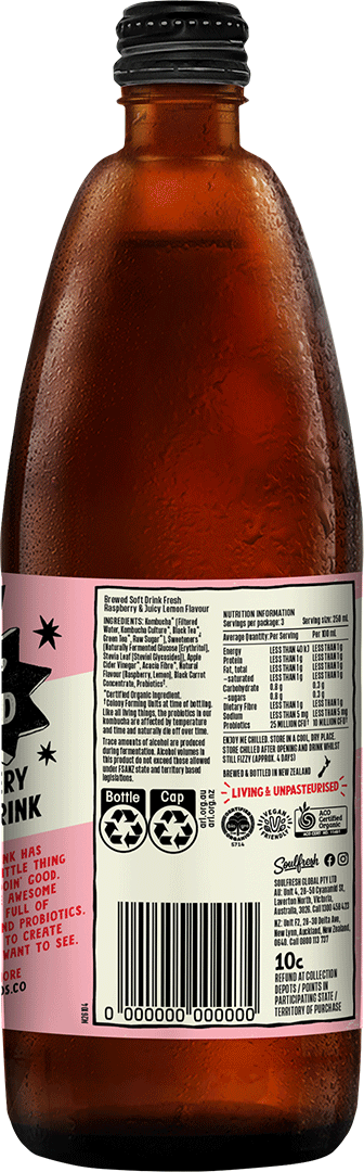 Raspberry & Lemon 750ml – lobros
